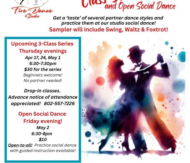 Ballroom Sampler Class Series!