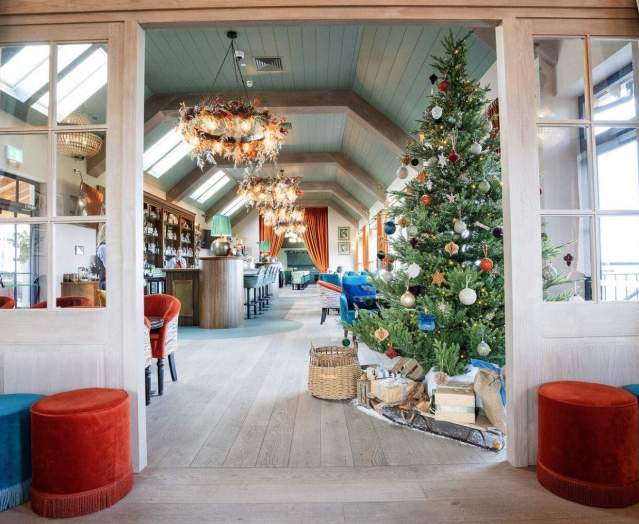 Christmas Restaurant Hotel Bar