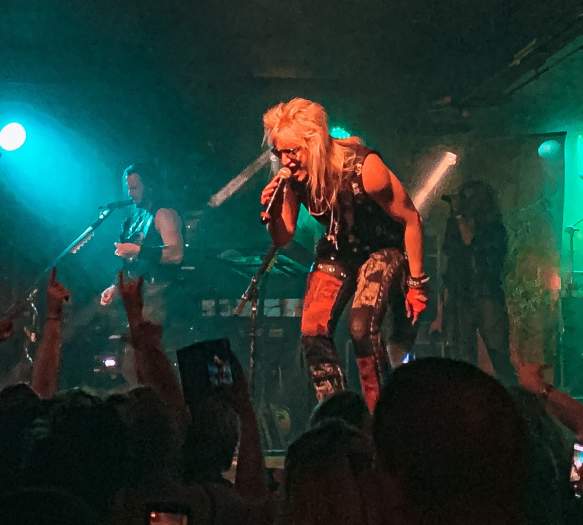 Hairbangers Ball performing at The Bluebird