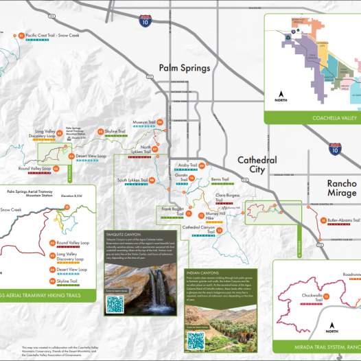 West Valley Hiking map