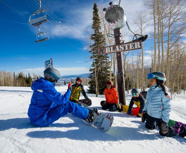 Snowboard Lessons in Park City