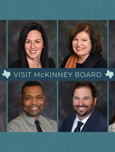 Visit McKinney board members in compilation image