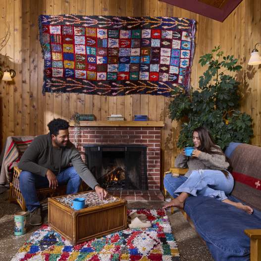 Cozy Fall Lodges & Cabins