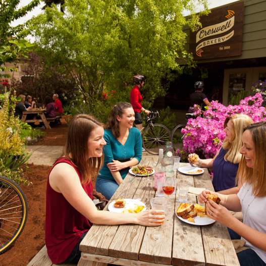 Outside Summer Dining