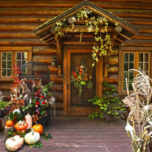 Cozy Fall Lodges & Cabins