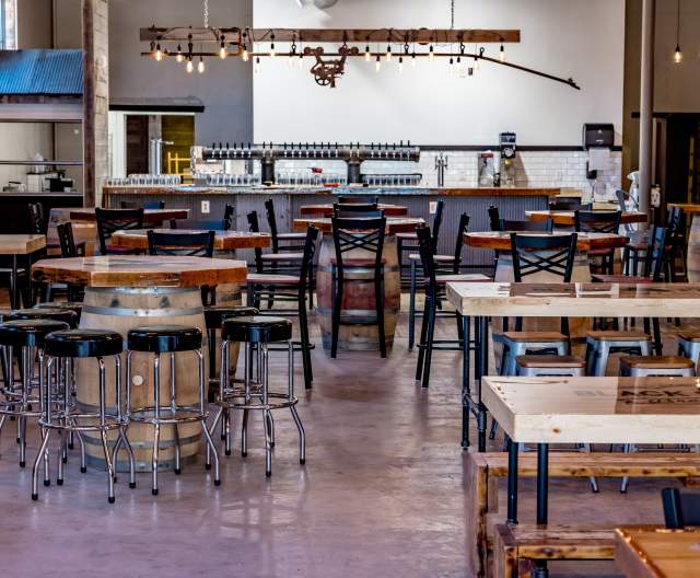 Devils lake summer 2022-brewery interior