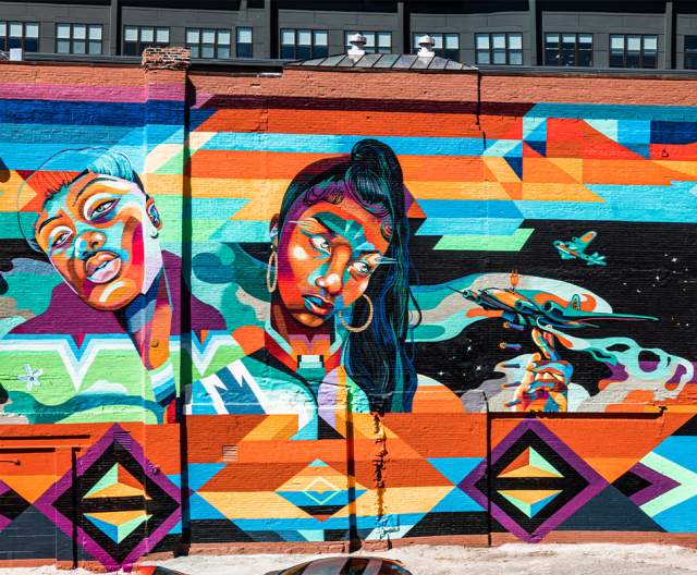 Garden of Journey Mural PVD