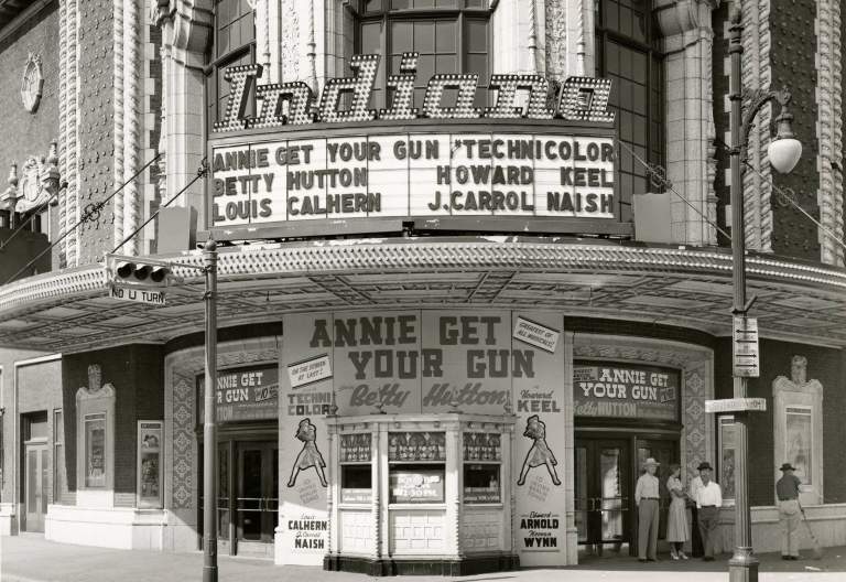 Indiana Theatre Annie Get Your Gun 1950