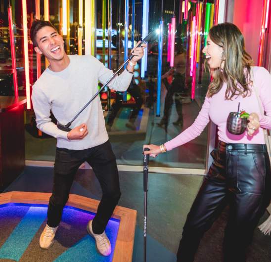 Galentine’s and Valentine’s in Play at Puttshack Addison