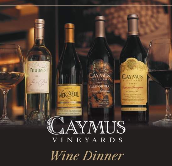 Caymus Wine Dinner