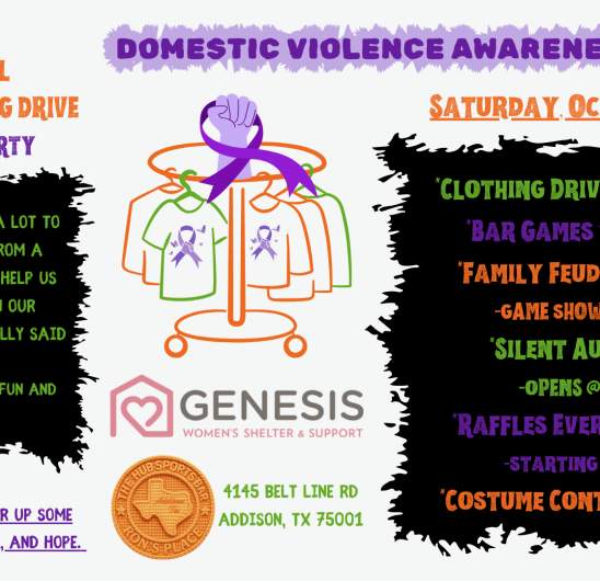The Hub's 4th Annual Clothing Drive & Costume Party