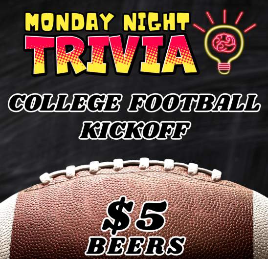 Monday Night Trivia: College Football Kickoff