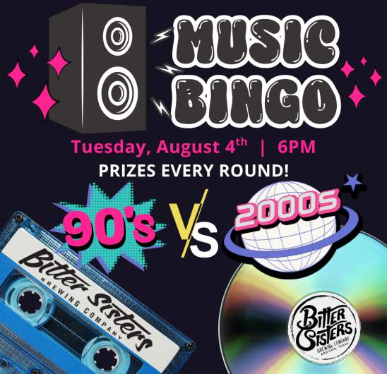 Music Bingo: 90s vs 2000s