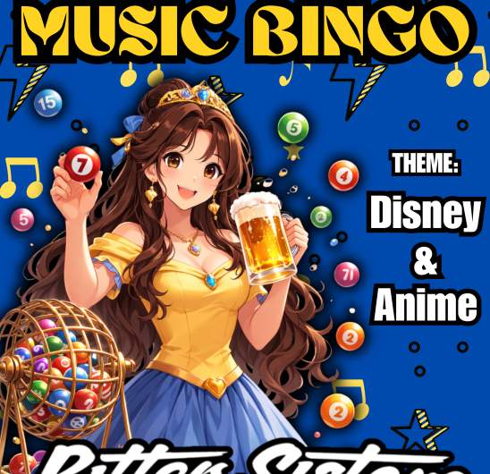Music Bingo: Disney & Anime