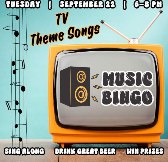 Music Bingo: TV Theme Songs