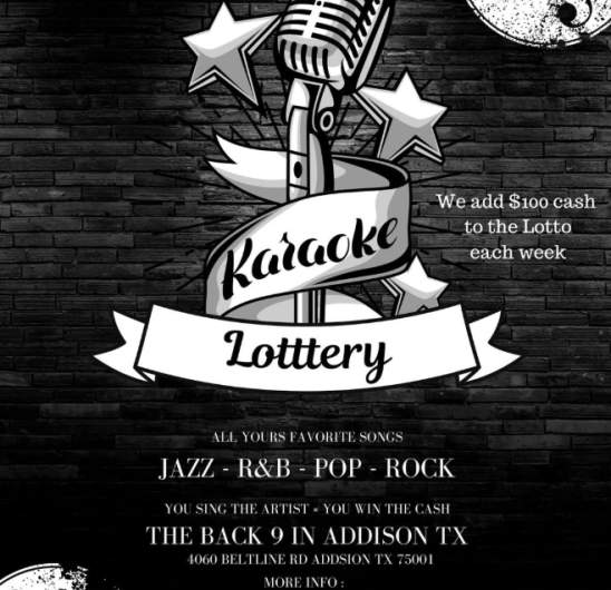 Karaoke Lottery