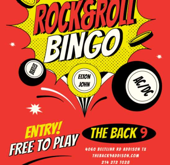 Rock & Roll Bingo