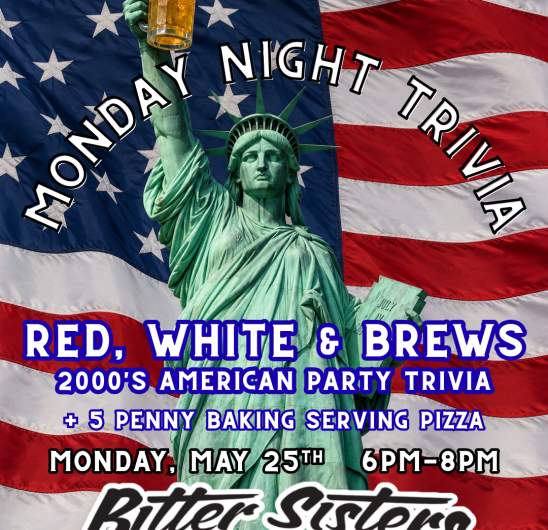 Monday Night Trivia: Red, White, & Brews