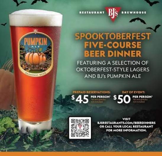 5-Course Spooktacular Beer Dinner