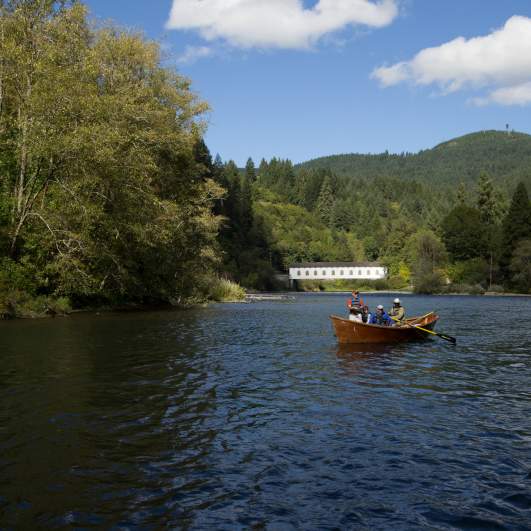 McKenzie River Drift Boat fishing