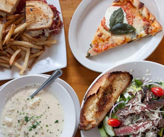 Plates Of Food From Gasoline Alley