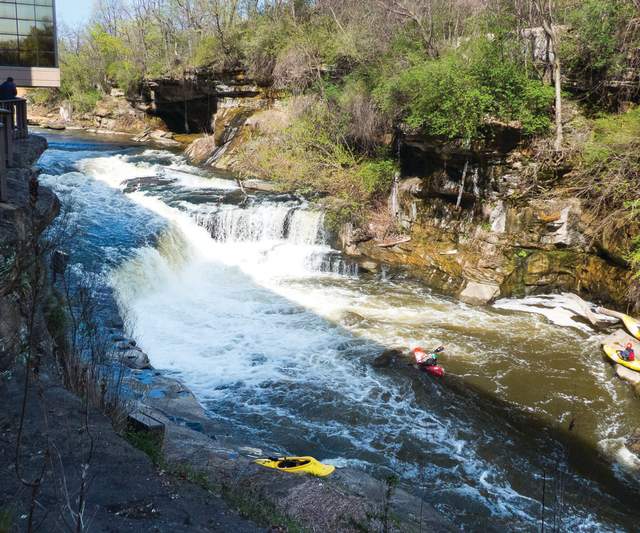 Kayaking the Cuyahoga River