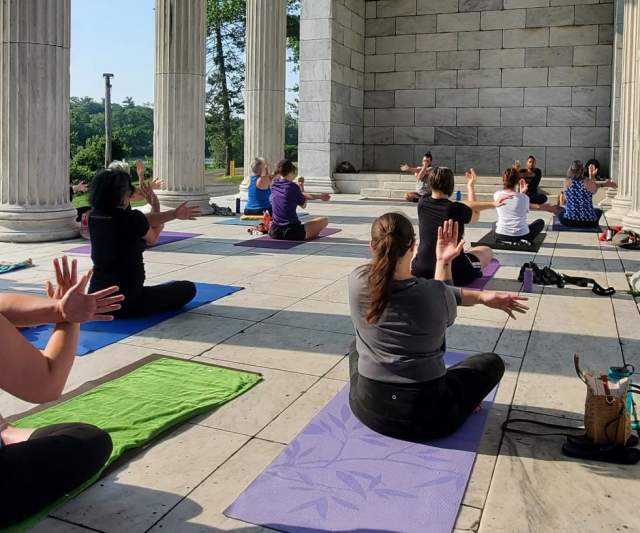 Yoga at Temple to Music
