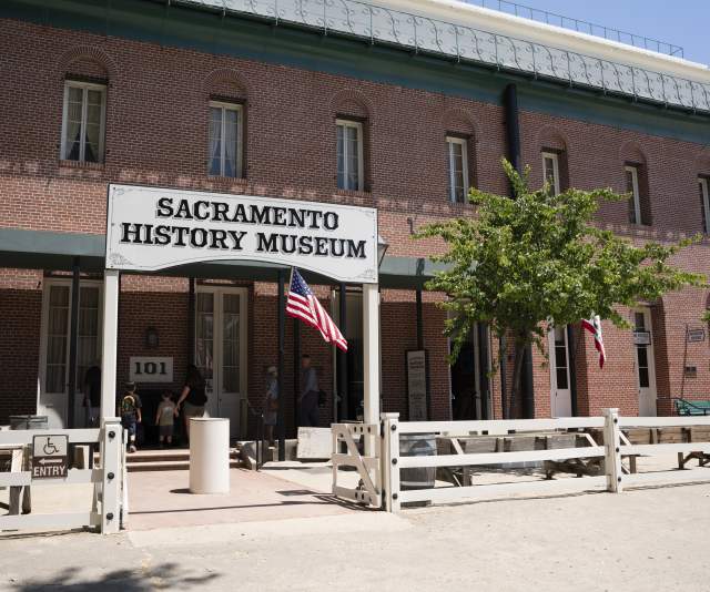 Sacramento History Museum Exterior