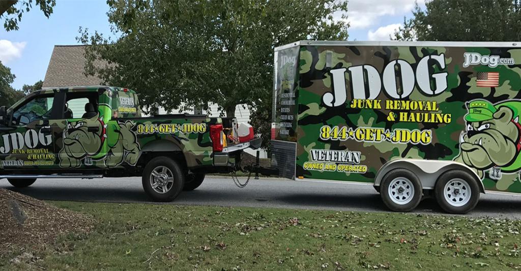 JDog Junk Removal - Logo Truck & Trailer