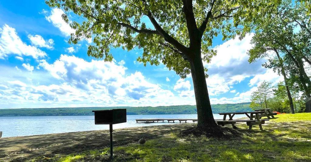 Smith Memorial Park - Picnic Area with Seneca Lake View