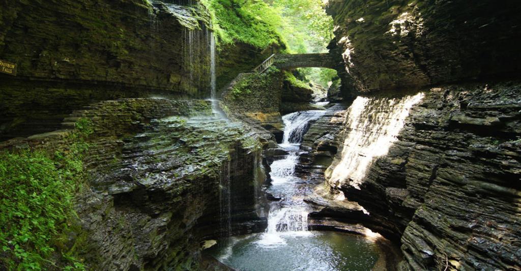 Watkins Glen State Park - Trail & Waterfall