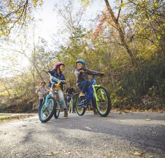 Biking Children Family Park