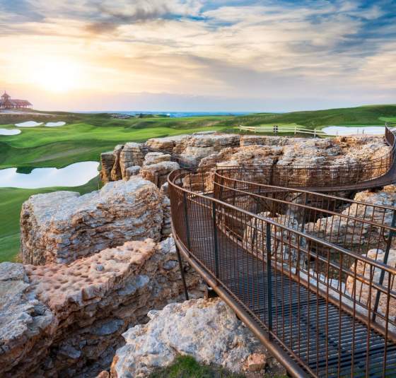 Mountain Top Golf Field