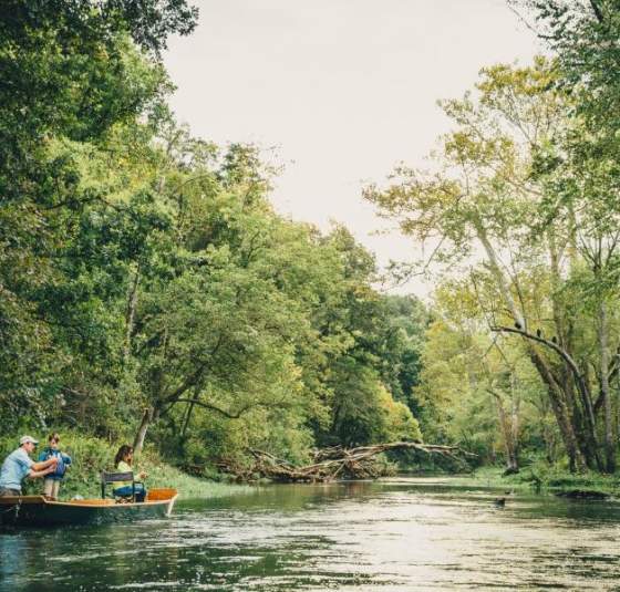 Taneycomo boat fishing family