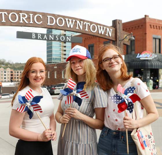 Flag Day Spring Fling Patriotic Downtown