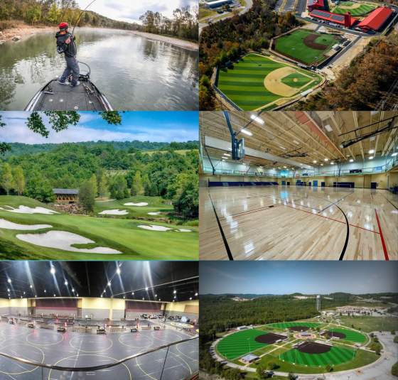Sports Facilities Collage