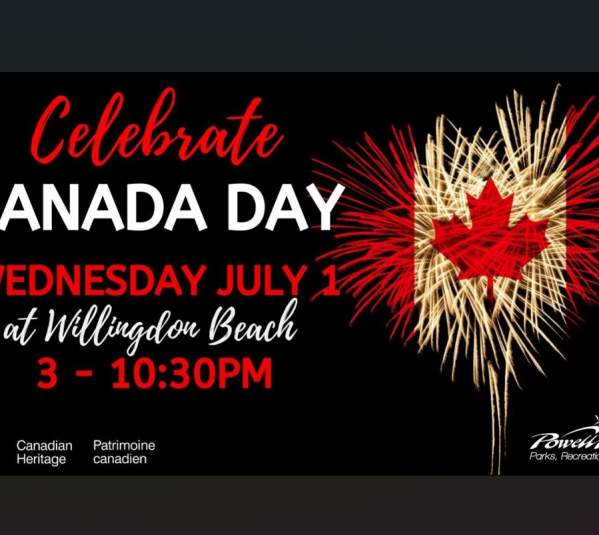 Celebrate Canada Day at Willingdon Beach