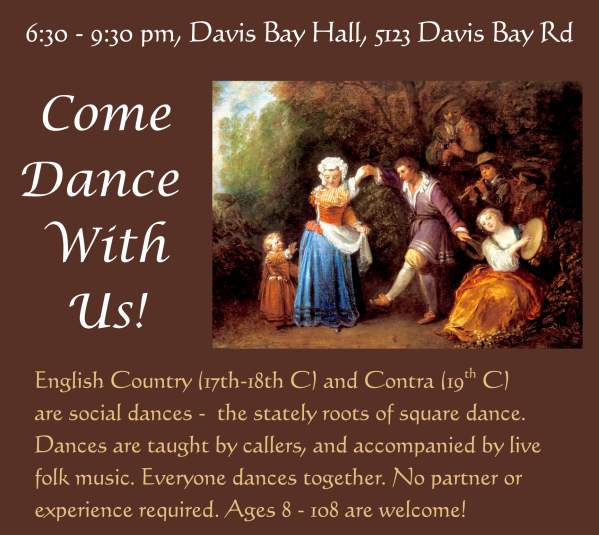 Come Dance With Us! English Country and Contra Dances
