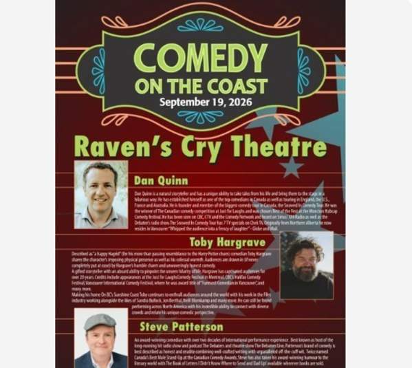 12th Annual Comedy on the Coast