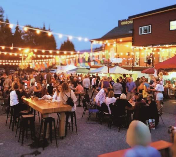 Gibsons Summer Night Markets