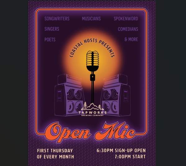 Open Mic Night with Coastal Hosts