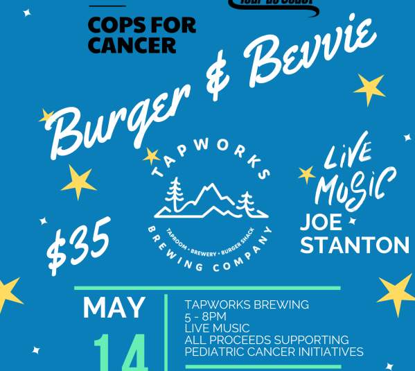 Cops for Cancer Burger & Bevvie