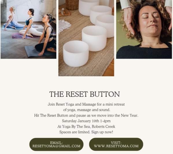 The Reset Button - A Mini Retreat