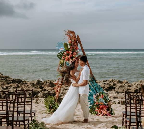 Turtle Bay Resort Wedding Photos Bay View