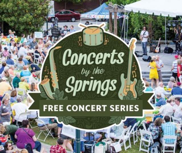 Concerts by the Springs logo