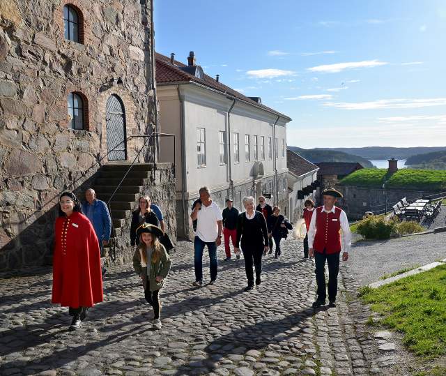 Guiding Fredriksten festning