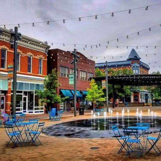Old Town Square Splash