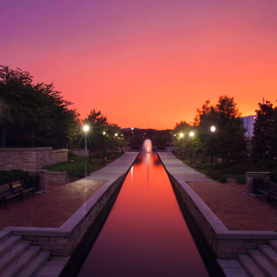 Walkway by Embassy Suites Hotel & Spa and Von Braun Center