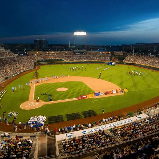 NCAA College World Series in Omaha