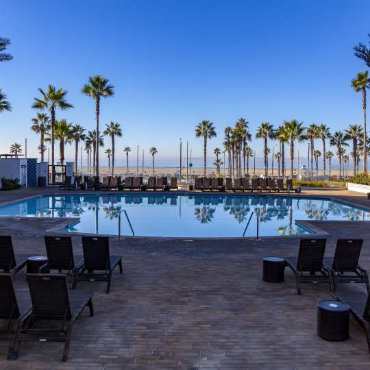 Waterfront Hilton Adult Pool